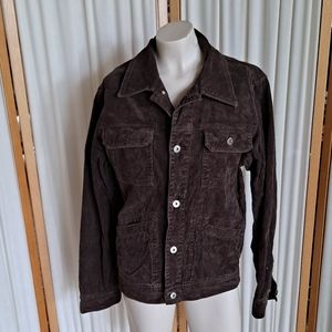 Aeropastle Brown Corduroy Jean Jacket